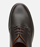 Erkek Deri Kahverengi Rahat Tabanlı Klasik Ayakkabı