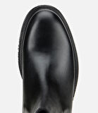 Erkek Deri Siyah Lastik Detaylı Chelsea Bot