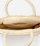 Kadın Hasır Bej Omuz Çantası