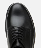 Erkek Deri Siyah Kalın Tabanlı Günlük Ayakkabı