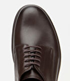 Erkek Deri Kahverengi Kalın Tabanlı Günlük Ayakkabı