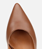 Kadın Deri Taba Esnek Tabanlı Stiletto