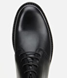 Erkek Deri Siyah BağcıklıYumuşak Dokulu Klasik Bot