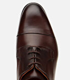 Erkek Deri Kahverengi Bağcıklı Klasik Ayakkabı
