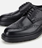 Erkek Deri Siyah  Rahat Klasik Ayakkabı