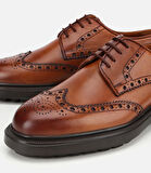 Erkek Deri Taba Rahat Klasik Ayakkabı