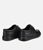 Erkek Deri Siyah Yumuşak Dokulu Comfort Günlük Ayakkabı