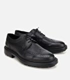 Erkek Deri Siyah Yumuşak Dokulu Günlük Ayakkabı