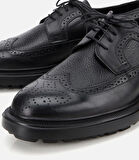 Erkek Deri Siyah Yumuşak Dokulu Günlük Ayakkabı