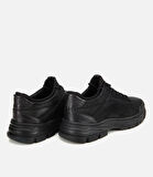 Erkek Nubuk Deri Siyah Comfort Spor Ayakkabı