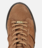 Erkek Süet Deri Taba Düz Günlük Ayakkabı