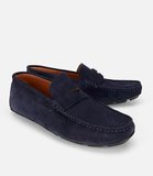 Erkek Süet Deri Lacivert Comfort  Günlük Loafer
