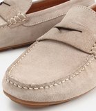 Erkek Süet Deri Bej Comfort  Günlük Loafer