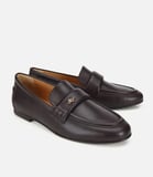 Kadın Deri Kahverengi Yumuşak Dokulu Klasik Loafer
