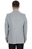 Cengiz İnler İtalyan Hasır Desen Slim Fit Erkek Ceket
