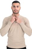 Cengiz İnler Polo Yaka Basic Erkek Triko Kazak