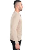 Cengiz İnler Polo Yaka Basic Erkek Triko Kazak