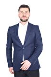 Cengiz İnler Dokulu Kırlangıç Yaka 6 Drop Yün Erkek Ceket
