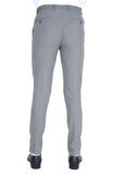 Cengiz İnler Düz Kumaş Erkek Slim Fit Pantolon