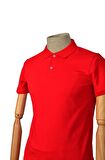 Polo Yaka Düz T-shirt Slim