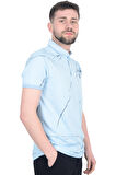 Cengiz İnler Baskı Desenli Erkek Polo Yaka  T-shirt