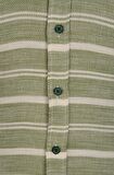 Cengiz İnler Yaka Düğmeli Yan Çizgili Erkek Silimfit Gömlek