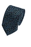 Cengiz İnler Nokta Desenli Mendilli Mikrofiber Erkek Kravat