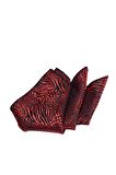 Cengiz İnler Dalga Desen Mendilli Mikrofiber Erkek Kravat