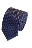 Cengiz İnler Kare Desenl Desenli Mendilli Mikrofiber Erkek Kravat