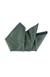 Cengiz İnler Puantiye Desenli Mendilli Mikrofiber Erkek Kravat