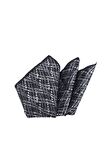 Cengiz İnler Geometrik Desen Mendilli Mikrofiber Erkek Kravat