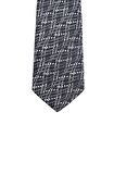 Cengiz İnler Geometrik Desen Mendilli Mikrofiber Erkek Kravat