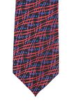 Cengiz İnler Geometrik Desen Mendilli Mikrofiber Erkek Kravat