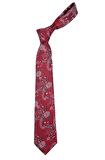 Cengiz İnler Karışık Şal Desenli Mendilli Mikrofiber Erkek Kravat