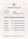 Kruvaze Metal Düğme Erkek Ceket