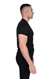 Erkek O Yaka Floş T-SHIRT