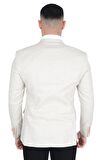 Erkek Pamuk Keten Ceket