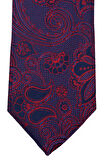 Erkek İthal Şal Desenli Kravat