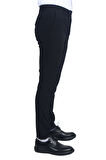 Cengiz İnler Düz Kumaş Erkek Slim Fit Pantolon