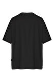 Unisex Delusion Baskılı Oversize Tişört
