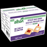 Alban Diyaliz Bası Bandı 38mm x 38mm 50'li 20 Paket