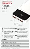 Sword S W- WQ11 10000 mAh Hızlı Şarj Powerbank