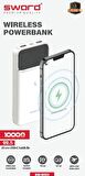 Sword S W- WQ11 10000 mAh Hızlı Şarj Powerbank