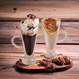Moon Glass Çift Cidarlı 2’li Mocha Ve Latte Bardağı 220ml