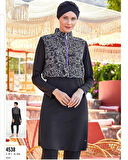 Adasea 4538 Zeyden Tam Boy Tasarım Tesettür Mayo