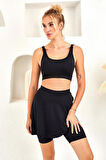 LAPİENO 254264  Şort Etekli Bikini Takım
