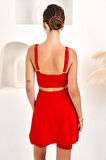 LAPİENO 254264  Şort Etekli Bikini Takım