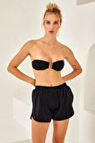 LAPİENO 254412 KADIN YIRTMAÇLI ŞORT