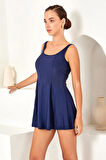 LAPİENO 253147-P ELBİSE MAYO