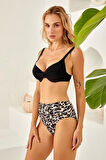 LAPİENO 254231 Kaplı Toparlayıcı Bikini Takım